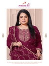 Plus Kim By Aanchi Vichitra Silk Kurti With Bottom Dupatta Wholesale Shop In Surat
